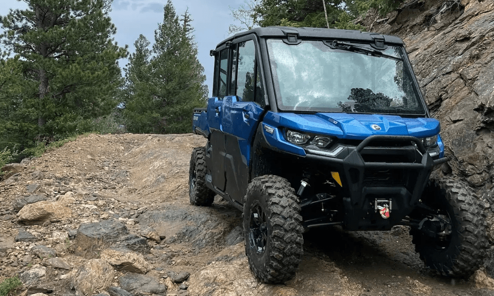 utv on the trail